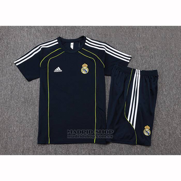 Chandal del Real Madrid Manga Corta 2025-2026 Azul - Pantalon Corto
